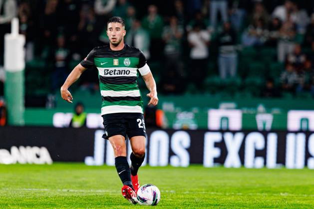 Goncalo Inacio seen during Liga Portugal game between teams of Sporting CP and Gil Vicente FC at Estadio Jose Alvalade (Maciej Rogowski) Lisbon Estadio Jose Alvalade Portugal Copyright: xMaciejxRogowskix scpgilvicente2425-179