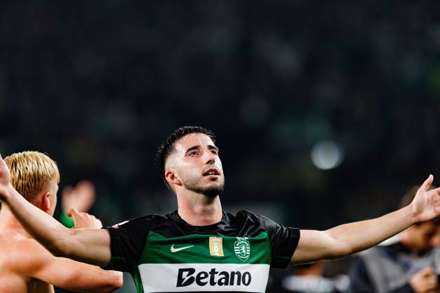 Goncalo Inacio seen during Liga Portugal game between teams of Sporting CP and Gil Vicente FC at Estadio Jose Alvalade (Maciej Rogowski) Lisbon Estadio Jose Alvalade Portugal Copyright: xMaciejxRogowskix scpgilvicente2425-481