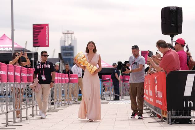 during the stage 1 of the Giro d™Italia from Durazzo (Durres) to Tirana (Tirane), Albania- Friday, May 9, 2025. - cycling  Copyright: xMassimoxPaolone LaPressex