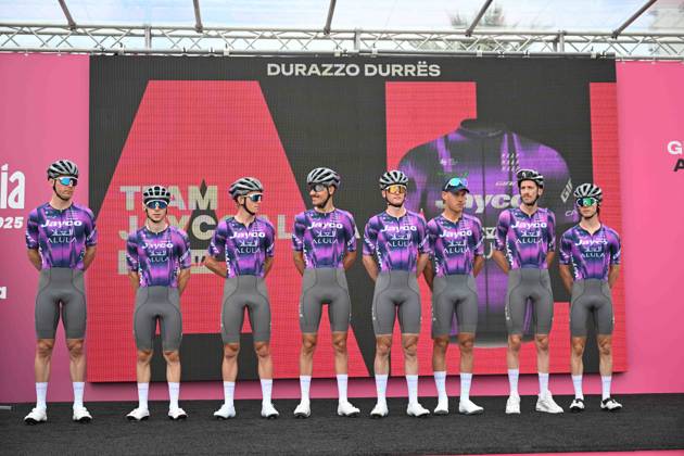 09-05-2025 Giro D italia; Tappa 01 Durres - Tirana; 2025, Jayco - Alula; Durres; 