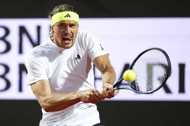 Tennis, ATP tournament in Rome, Zverev - Carabelli