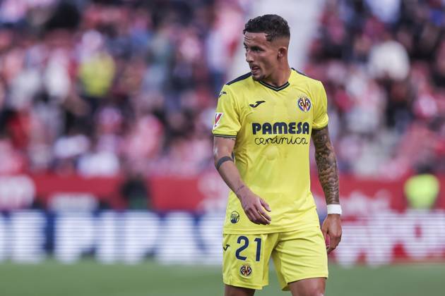 May 10, 2025, Girona, Girona, SPAIN: Yeremi Pino of Villarreal CF looks on during the Spanish league, La Liga EA Sports, football match played between Girona FC and Villarreal CF at Estadio de Montilivi on May 10, 2025 in Girona, Spain. Girona SPAIN - ZUMAa181 20250510_zaa_a181_158 Copyright: xJavierxBorregox