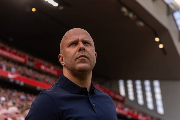 Football - FA Premier League - Liverpool FC v Arsenal FC LIVERPOOL, ENGLAND - Sunday, May 11, 2025: Liverpool s head coach Arne Slot during the FA Premier League match between Liverpool FC and Arsenal FC at Anfield. (Photo by David Rawcliffe Propaganda) LIVERPOOL Anfield MERSEYSIDE ENGLAND Copyright: xDavidxRawcliffex P2025-05-11-Liverpool_Arsenal-18