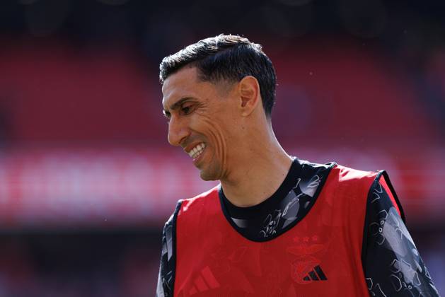 Angel Di Maria seen during Liga Portugal game between teams of SL Benfica and Sporting CP (Maciej Rogowski) Lisboa Estadio Da Luz Portugal Copyright: xMaciejxRogowskix slbenficasporting2425-031