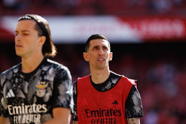 Angel Di Maria seen during Liga Portugal game between teams of SL Benfica and Sporting CP (Maciej Rogowski) Lisboa Estadio Da Luz Portugal Copyright: xMaciejxRogowskix slbenficasporting2425-037