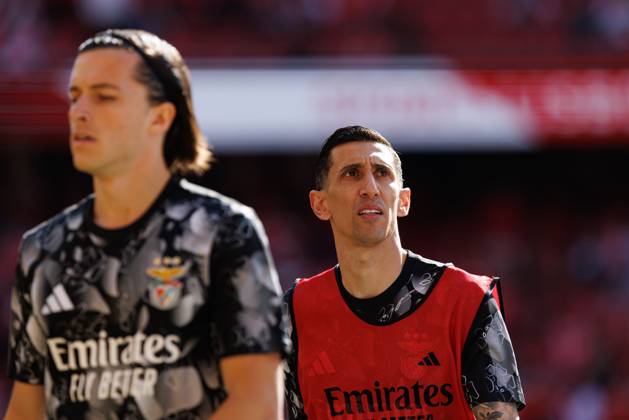 Angel Di Maria seen during Liga Portugal game between teams of SL Benfica and Sporting CP (Maciej Rogowski) Lisboa Estadio Da Luz Portugal Copyright: xMaciejxRogowskix slbenficasporting2425-038