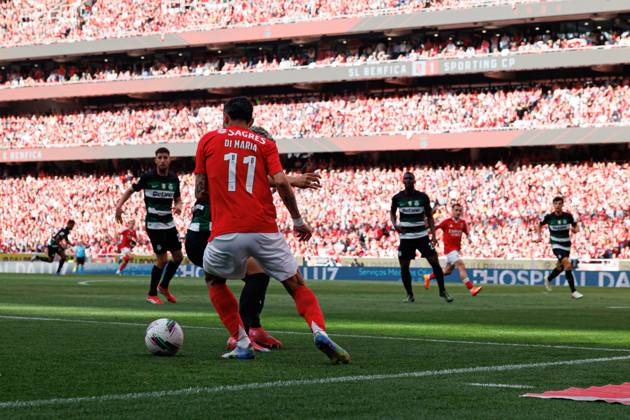 Angel Di Maria seen during Liga Portugal game between teams of SL Benfica and Sporting CP (Maciej Rogowski) Lisboa Estadio Da Luz Portugal Copyright: xMaciejxRogowskix slbenficasporting2425-144