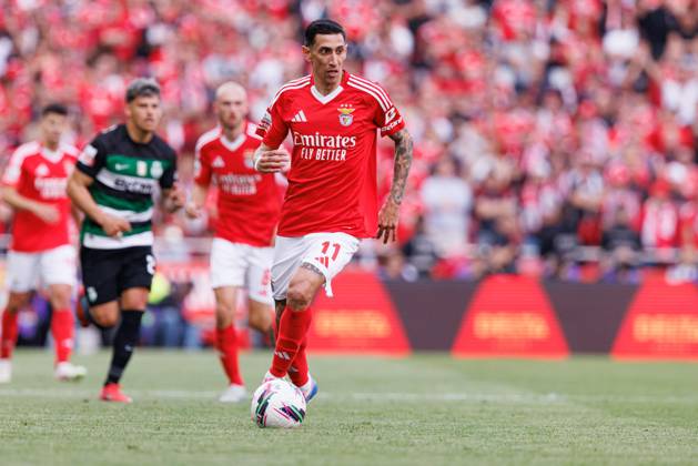 Angel Di Maria seen during Liga Portugal game between teams of SL Benfica and Sporting CP (Maciej Rogowski) Lisboa Estadio Da Luz Portugal Copyright: xMaciejxRogowskix slbenficasporting2425-155