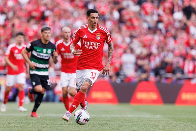 Angel Di Maria seen during Liga Portugal game between teams of SL Benfica and Sporting CP (Maciej Rogowski) Lisboa Estadio Da Luz Portugal Copyright: xMaciejxRogowskix slbenficasporting2425-156