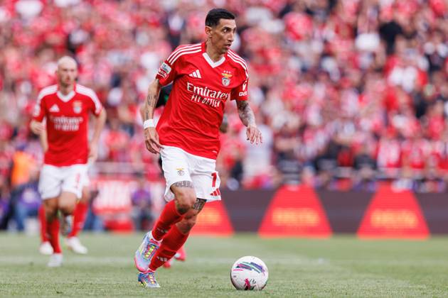 Angel Di Maria seen during Liga Portugal game between teams of SL Benfica and Sporting CP (Maciej Rogowski) Lisboa Estadio Da Luz Portugal Copyright: xMaciejxRogowskix slbenficasporting2425-157