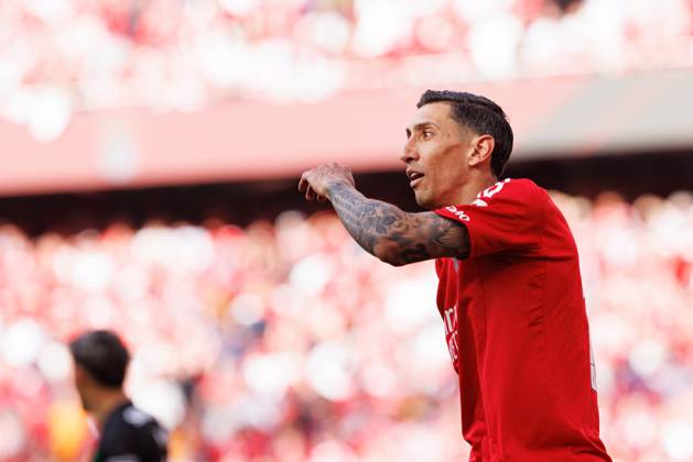 Angel Di Maria seen during Liga Portugal game between teams of SL Benfica and Sporting CP (Maciej Rogowski) Lisboa Estadio Da Luz Portugal Copyright: xMaciejxRogowskix slbenficasporting2425-162