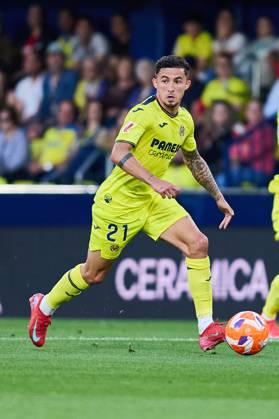 LaLiga EA Sports, Villarreal v Leganes VILLARREAL, SPAIN - MAY 14: Yeremy Pino Right Winger of Villarreal CF runs with the ball during the LaLiga EA Sports match between Villarreal FC and Leganes at Estadio de la Ceramica on May 14, 2025 in Villarreal, Spain. (Photo by Jose Torres Photo Players Images Magara Press) Villarreal Estadio de la Ceramica Spain Copyright: xJosexTorresx