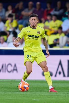 LaLiga EA Sports, Villarreal v Leganes VILLARREAL, SPAIN - MAY 14: Yeremy Pino Right Winger of Villarreal CF runs with the ball during the LaLiga EA Sports match between Villarreal FC and Leganes at Estadio de la Ceramica on May 14, 2025 in Villarreal, Spain. (Photo by Jose Torres Photo Players Images Magara Press) Villarreal Estadio de la Ceramica Spain Copyright: xJosexTorresx