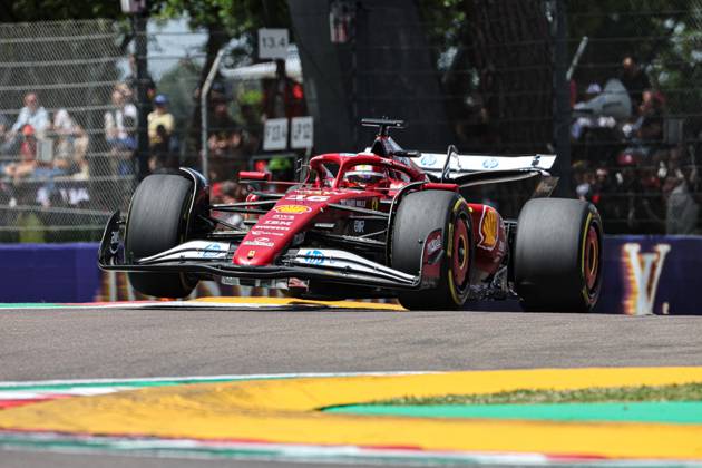MOTORI - Formula 1 - AWS Gran Premio del Made in Italy e dell Emilia Romagna 2025 - Practice 3 and Qualifying Charles Leclerc (MON) - Scuderia Ferrari - Ferrari SF-25 - Ferrari during Formula 1 AWS Gran Premio del Made in Italy e dell Emilia Romagna 2025 - Autodromo Enzo e Dino Ferrari, Imola (BO) Italy from 15th to 18th May 2025, Imola Italy Copyright: xIPAxSport ABACAx