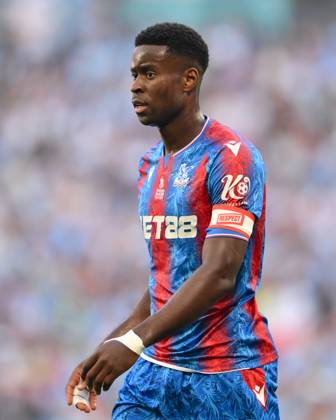 Football - 2024 2025 Emirates FA Cup - Final - Crystal Palace vs Manchester City - Wembley Stadium - Saturday 17th May 2025. Crystal Palace s Marc Guehi. COLORSPORT Ashley Western