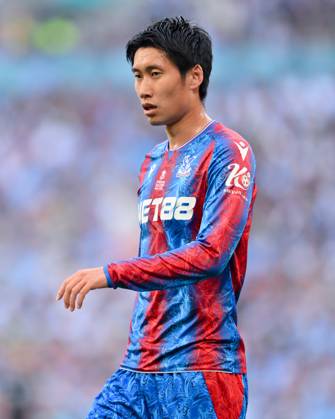 Football - 2024 2025 Emirates FA Cup - Final - Crystal Palace vs Manchester City - Wembley Stadium - Saturday 17th May 2025. Crystal Palace s Daichi Kamada. COLORSPORT Ashley Western