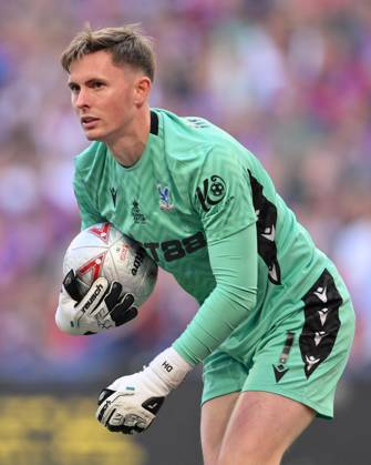 Football - 2024 2025 Emirates FA Cup - Final - Crystal Palace vs Manchester City - Wembley Stadium - Saturday 17th May 2025. Crystal Palace s Dean Henderson. COLORSPORT Ashley Western