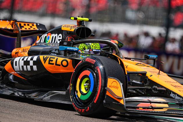 MOTORI - Formula 1 - AWS Gran Premio del Made in Italy e dell Emilia Romagna 2025 - Practice 3 and Qualifying Lando Norris (GBR) - McLaren Formula 1 Team - McLaren MCL39 - Mercedes during Formula 1 AWS Gran Premio del Made in Italy e dell Emilia Romagna 2025 - Autodromo Enzo e Dino Ferrari, Imola (BO) Italy from 15th to 18th May 2025, Imola Italy Copyright: xIPAxSport ABACAx