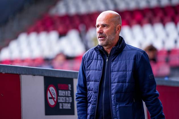 ROTTERDAM , 18-05-2025 , Stadium ˜Het Kasteel™ , Season 2024 2025 , Football , Eredivisie . Match between Sparta and PSV . PSV coach Peter Bosz Sparta - PSV x29323244x Copyright: