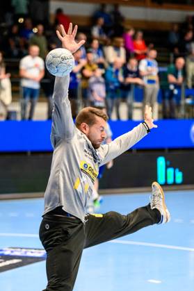 Christian Trabert ThSV Eisenach, 12 GER, Thuringia, ThSV Eisenach v VfL Gummersbach, Handball, Daikin 1 Handball Bundesliga, Matchday 30, Season 2024 2025, Sunday, 18 05 2025, 16 30 GER, Thuringia, ThSV Eisenach v VfL Gummersbach, Handball, Daikin 1 Handball Bundesliga, Matchday 30, Season 2024 2025, Sunday, 18 05 2025, 16 30 Eisenach Copyright: xEibner-Pressefoto MartinxHerbstx EP_MHT