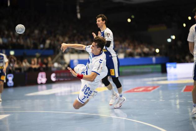DAIKIN HBL HANDBALL MEN 1 BL 30 GAME DAY THSV EISENACH VFL GUMMERSBACH FOR EDITORIAL PURPOSES ONLY p 18 05 2025 Eisenach DAIKIN HBL Handball 1 Bundesliga Herren Saison 2024 2025 30 Spieltag Werner Assmann Halle ThSV Eisenach VfL Gummersbach im Foto Julian Köster 7 VfL Gummersbach Germany Thüringen Eisenach Copyright SaschaxFromm Copyright: SaschaxFromm doc80oxdr1bn3awm8r5caw ,EDITORIAL USE ONLY Copyright: SaschaxFromm