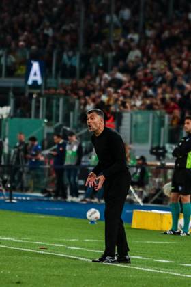 Sergio Sergio Conceicao coach of AC Milan during AS Roma vs AC Milan, Italian soccer Serie A match in Rome, Italy, May 18 2025 Copyright: xRaffaelexConti IPAxSportx xipa-agency.netx xx IPA_57896111 IPA_Agency_IPA57896111