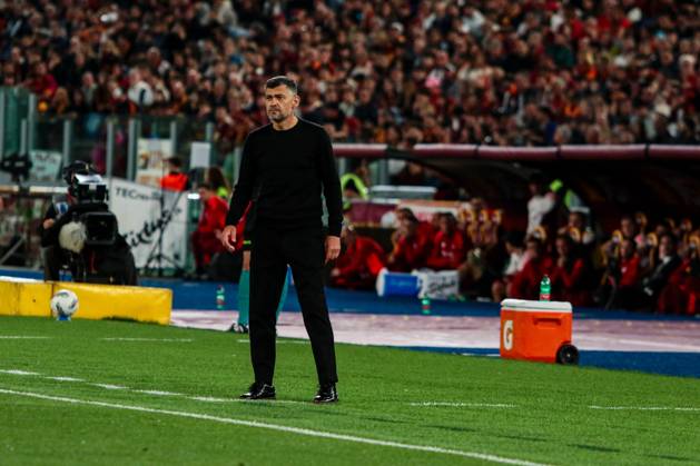 Sergio Sergio Conceicao coach of AC Milan during AS Roma vs AC Milan, Italian soccer Serie A match in Rome, Italy, May 18 2025 Copyright: xRaffaelexConti IPAxSportx xipa-agency.netx xx IPA_57896323 IPA_Agency_IPA57896323