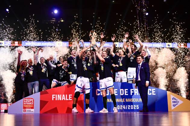 Handball, Coupe de France, winner Montpellier