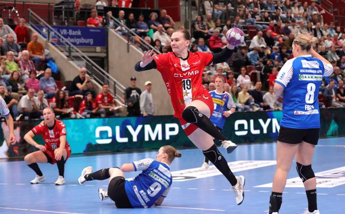 Handball, Women, HBF, Playoff Final 1, HB Ludwigsburg - HSG Blomberg-Lippe
