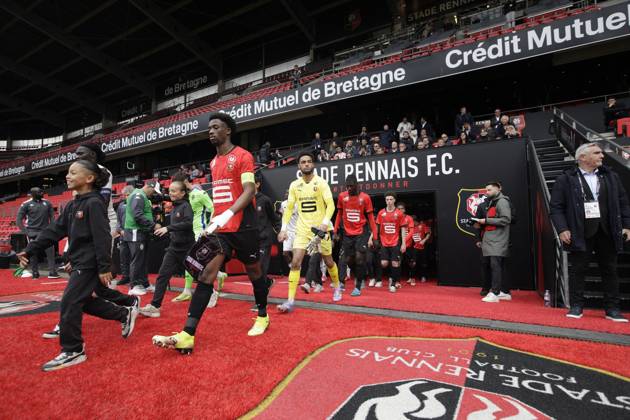 FOOTBALL : Rennes vs AS Monaco - Challenge Espoirs 2025 - Finale - 21 05 2025 Arrival on the stadium lawn during the Challenge Espoirs 2025, Final football match between Stade Rennais and AS Monaco on 21 May 2025 at Roazhon Park in Rennes, France - Photo Julien Kammerer PsnewZ RennesFrance Copyright: xJulienxKammererx