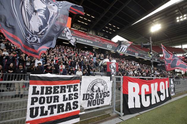 FOOTBALL : Rennes vs AS Monaco - Challenge Espoirs 2025 - Finale - 21 05 2025 Supporters of Stade Rennais during the Challenge Espoirs 2025, Final football match between Stade Rennais and AS Monaco on 21 May 2025 at Roazhon Park in Rennes, France - Photo Julien Kammerer PsnewZ RennesFrance Copyright: xJulienxKammererx