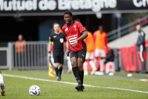 FOOTBALL : Rennes vs AS Monaco - Challenge Espoirs 2025 - Finale - 21 05 2025 Nordan Mukiele of Stade Rennais during the Challenge Espoirs 2025, Final football match between Stade Rennais and AS Monaco on 21 May 2025 at Roazhon Park in Rennes, France - Photo Julien Kammerer PsnewZ RennesFrance Copyright: xJulienxKammererx