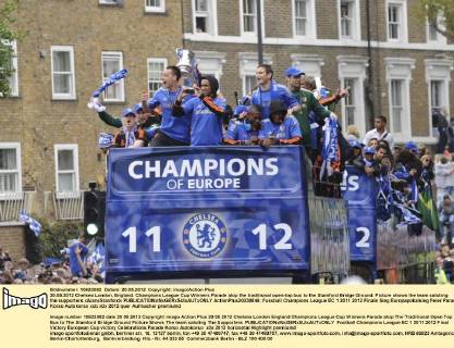 Fussball, Parade FC Chelsea Champions League Sieger 2011-2012
