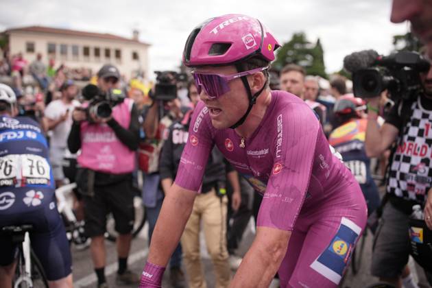 Pedersen Mads of Lidl-Trek cyclamen jersey winner of the stage during the stage 13 of the Giro d™Italia from Rovigo to Vicenza, Italy - Friday, May 23, 2025. - cycling.  Copyright: xMarcoxAlpozzi LaPressex