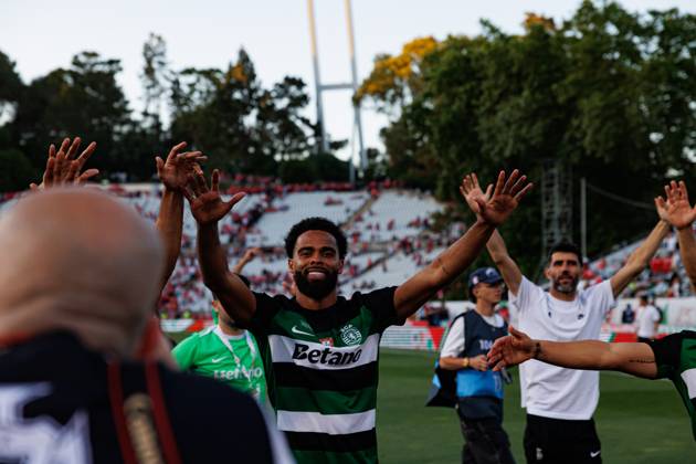 Jeremiah St. Juste seen during Taca de Portugal 2025 final game between teams of SL Benfica and Sporting CP (Maciej Rogowski) Lisboa Estadio Nacional Jamor Portugal Copyright: xMaciejxRogowskix scpslb2425-056
