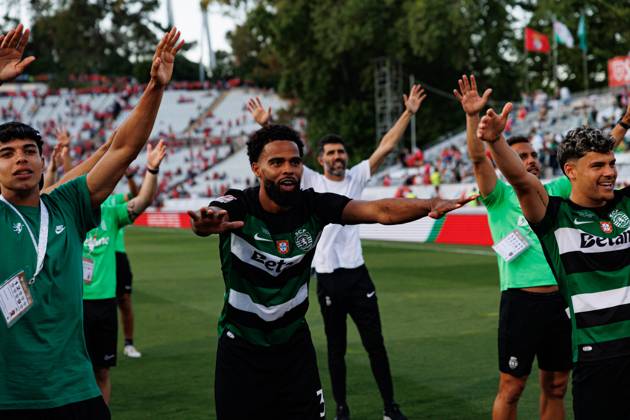 Jeremiah St. Juste seen during Taca de Portugal 2025 final game between teams of SL Benfica and Sporting CP (Maciej Rogowski) Lisboa Estadio Nacional Jamor Portugal Copyright: xMaciejxRogowskix scpslb2425-060