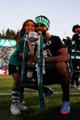 Jeremiah St. Juste seen during Taca de Portugal 2025 final game between teams of SL Benfica and Sporting CP (Maciej Rogowski) Lisboa Estadio Nacional Jamor Portugal Copyright: xMaciejxRogowskix scpslb2425-164