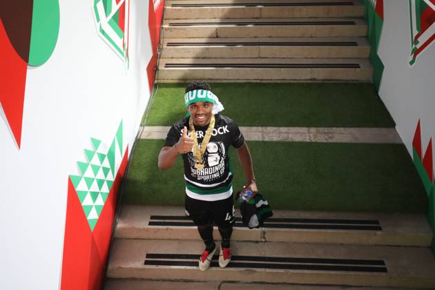 May 25, 2025, Caxias, Lisbon, Portugal: Sporting defender from Portugal DAVID MOREIRA (46) celebrating after winning the final of the of the Portuguese Cup between Benfica and Sporting at Estadio Nacional Caxias Portugal - ZUMAs359 20250525_zsp_s359_057 Copyright: xAlexandrexdexSousax