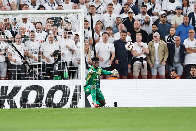 Andre Onana (ManU), MAY 21, 2025 - Football Soccer : UEFA Europa League Final match between Tottenham Hotspur FC 1-0 Manchester United, ManU FC at the Estadio San Mames in Bilbao, Spain. Noxthirdxpartyxsales  (291631433)