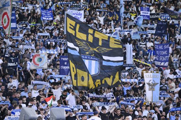 Lazio supporter during the Serie A Enilive soccer match between SS Lazio and US Lecce at the Rome s Olympic stadium, Italy - Sunday, May 25, 2025. - Soccer. Copyright: xFabrizioxCorradetti LaPressex