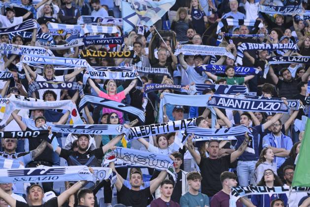 Lazio supporter during the Serie A Enilive soccer match between SS Lazio and US Lecce at the Rome s Olympic stadium, Italy - Sunday, May 25, 2025. - Soccer. Copyright: xFabrizioxCorradetti LaPressex