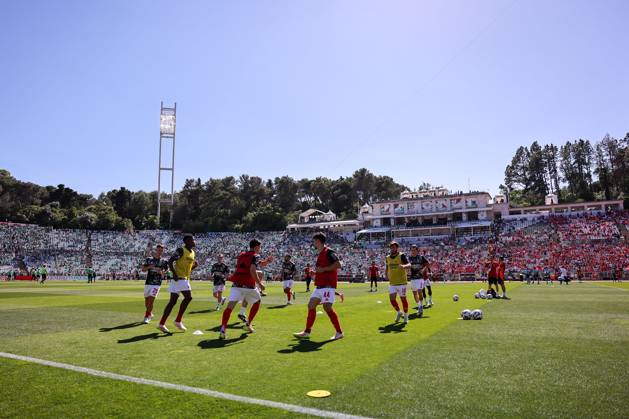 Lisboa, Portugal 25 05 2025 xJAx Taca de Portugal Generali Tranquilidade SL Benfica Sporting Clube de Portugal v l , SL Benfica warm up Copyright: JoaquimxFerreira
