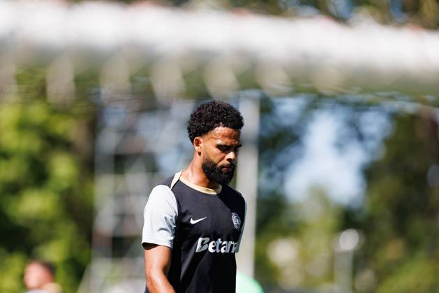 Jeremiah St. Juste seen during Taca de Portugal 2025 final game between teams of SL Benfica and Sporting CP (Maciej Rogowski) Lisboa Estadio Nacional Jamor Portugal Copyright: xMaciejxRogowskix tacadeportugal2025gamefull-029