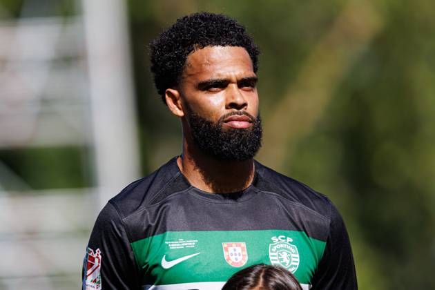 Jeremiah St. Juste seen during Taca de Portugal 2025 final game between teams of SL Benfica and Sporting CP (Maciej Rogowski) Lisboa Estadio Nacional Jamor Portugal Copyright: xMaciejxRogowskix tacadeportugal2025gamefull-101