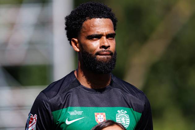 Jeremiah St. Juste seen during Taca de Portugal 2025 final game between teams of SL Benfica and Sporting CP (Maciej Rogowski) Lisboa Estadio Nacional Jamor Portugal Copyright: xMaciejxRogowskix tacadeportugal2025gamefull-110