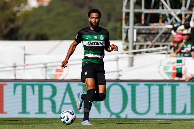 Jeremiah St. Juste seen during Taca de Portugal 2025 final game between teams of SL Benfica and Sporting CP (Maciej Rogowski) Lisboa Estadio Nacional Jamor Portugal Copyright: xMaciejxRogowskix tacadeportugal2025gamefull-194