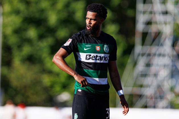 Jeremiah St. Juste seen during Taca de Portugal 2025 final game between teams of SL Benfica and Sporting CP (Maciej Rogowski) Lisboa Estadio Nacional Jamor Portugal Copyright: xMaciejxRogowskix tacadeportugal2025gamefull-254