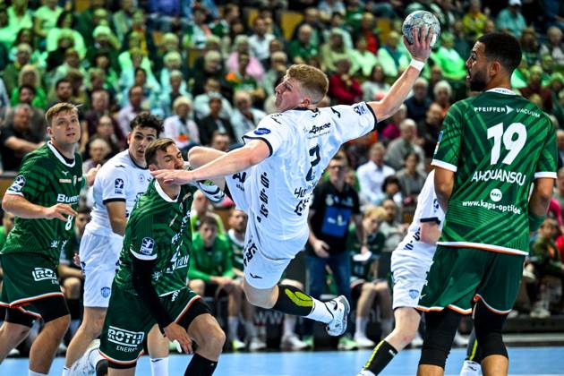 Lukas Hutecek TBV Lemgo Lippe, 02 on throw, GER, HSG Wetzlar vs TBV Lemgo Lippe, Handball, Bundesliga, 31 Matchday, Season 2024 2025, 28 05 2025 GER, HSG Wetzlar vs TBV Lemgo Lippe, Handball, Bundesliga, 31 Matchday, Season 2024 2025, 28 05 2025 Wetzlar Copyright: xEibner-Pressefoto FlorianxWiegandx EP_FWD