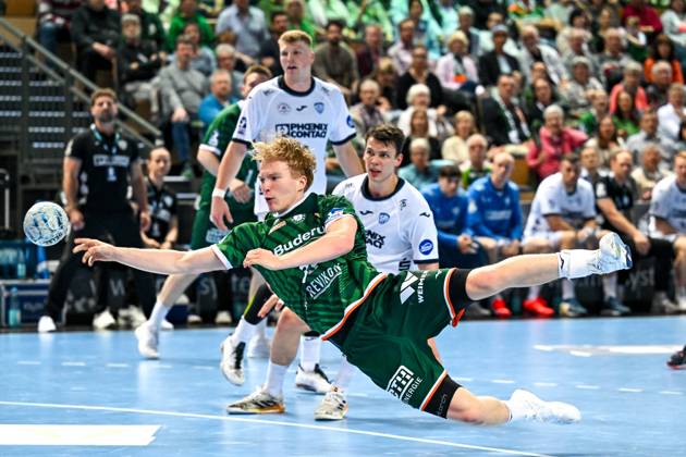 Georg Loewen HSG Wetzlar, 33 on throw, GER, HSG Wetzlar vs TBV Lemgo Lippe, Handball, Bundesliga, 31 Matchday, Season 2024 2025, 28 05 2025 GER, HSG Wetzlar vs TBV Lemgo Lippe, Handball, Bundesliga, 31 Matchday, Season 2024 2025, 28 05 2025 Wetzlar Copyright: xEibner-Pressefoto FlorianxWiegandx EP_FWD