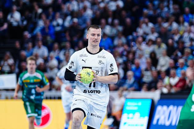 Elias Ellefsen a Skipagotu THW Kiel, 71 GER, THW Kiel vs SC DHfK Leipzig, Handball, Bundesliga, Matchday, 31, Season 2024 2025, 28 05 2025 GER, THW Kiel vs SC DHfK Leipzig, Handball, Bundesliga, Matchday, 31, Season 2024 2025, 28 05 2025 Kiel Copyright: xEibner-Pressefoto MarcelxvonxFehrnx EP_MFN